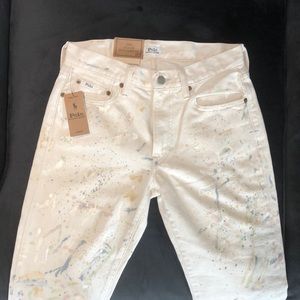 Paint Splatter Avery Boyfriend Jean